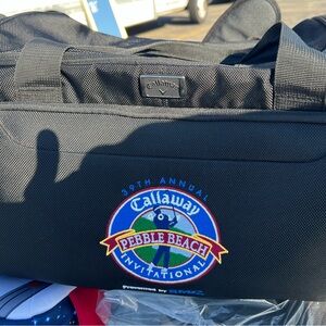 Callaway Pebble Beach Black Duffel Bag